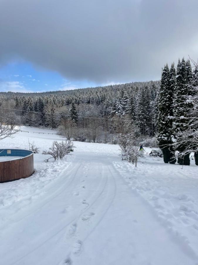 Chata Monika Frymburk Exteriör bild